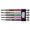 Eight Tool EX-IMPACT HIGH IMPACT TORX BIT 6.35MM SHANK 9&13MM GROOVE COLOR CODED SET, 5PC T10-T30 X 100MM OAL EA-310C-5S100 - alternate 1